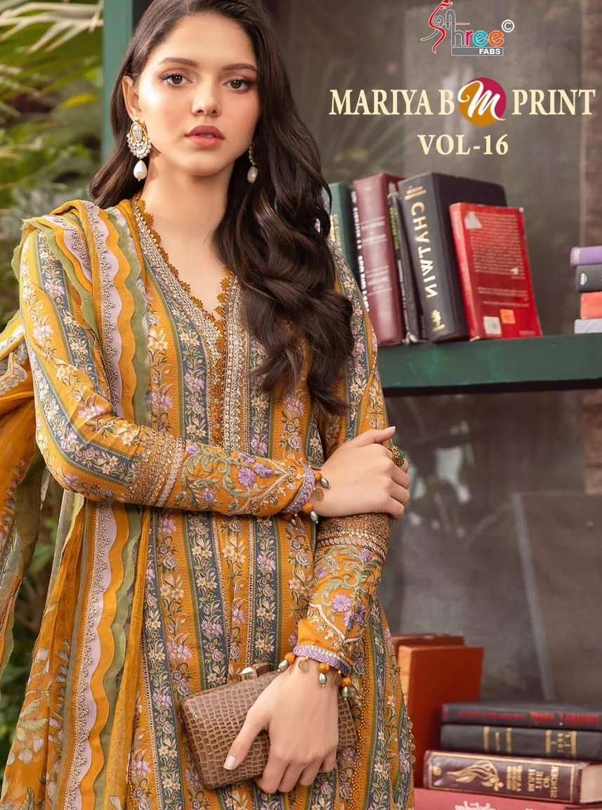 MARIA B M PRINT VOL-16 BY SHREE